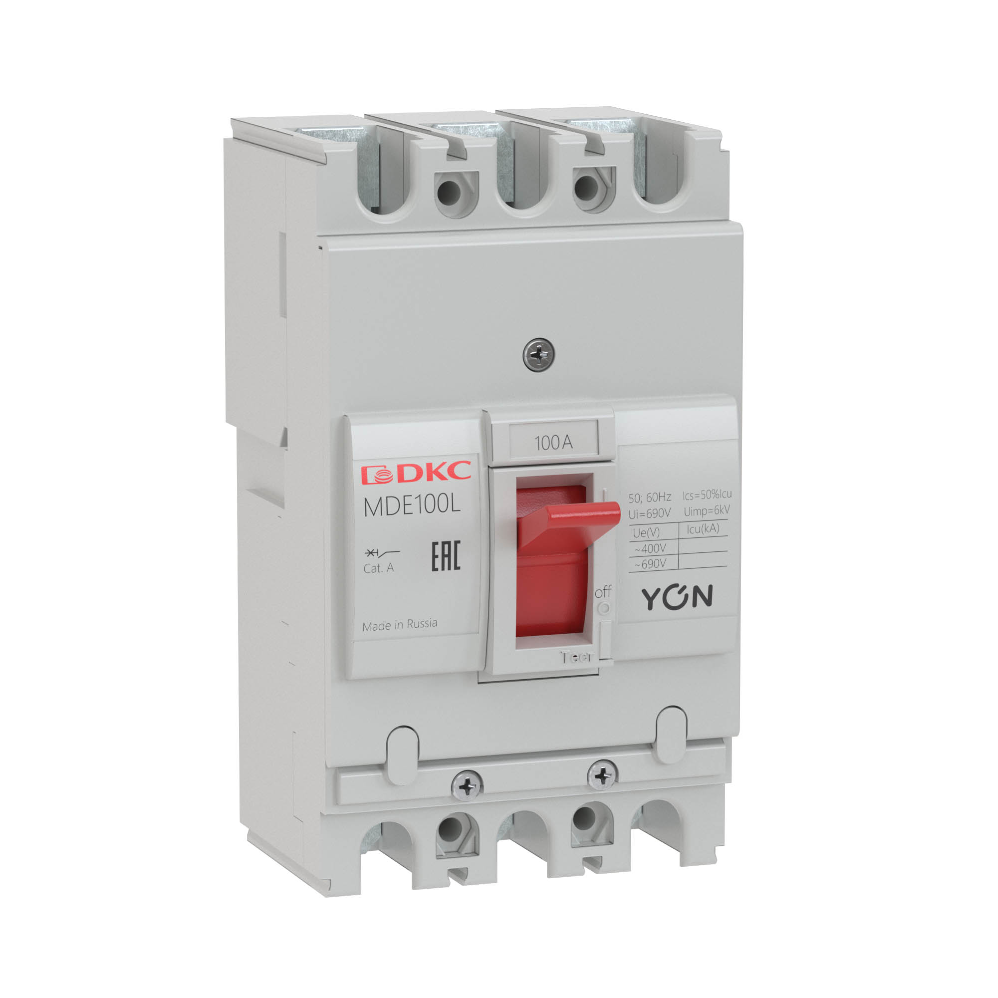 DKC YON pro Автоматический выключатель MDE100L080 3P 80А 10kA