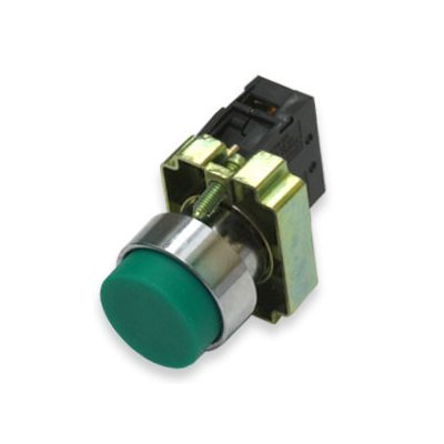 IEK LAY5 Кнопка управления LAY5-BL31 без подсветки зеленая 1з