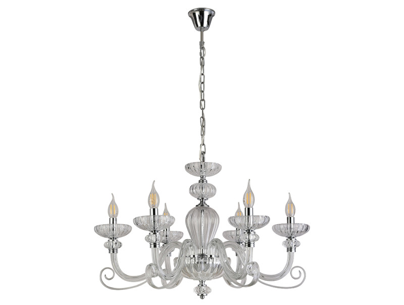 Подвесная люстра Newport 8626/C chrome clear