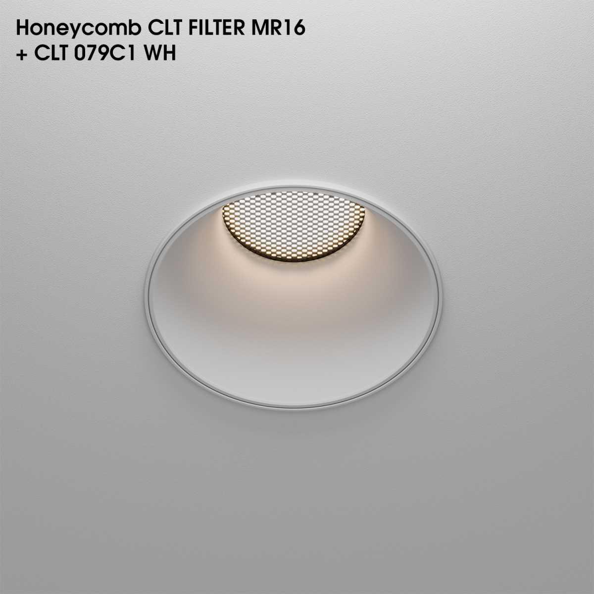 Антибликовая решетка Crystal Lux CLT FILTER MR16 Honeycomb BL