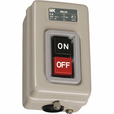 IEK Выключатель ВКИ-230 3Р 16А 230/400В IP40