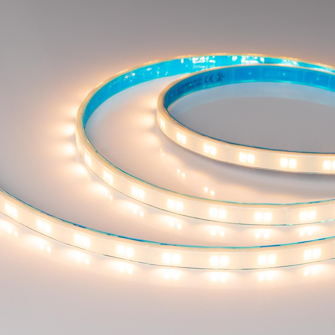 Светодиодная лента герметичная XRT-TPU-A80-12mm 24V Warm2700 (10 W/m, IP67, 10m) Arlight 058702