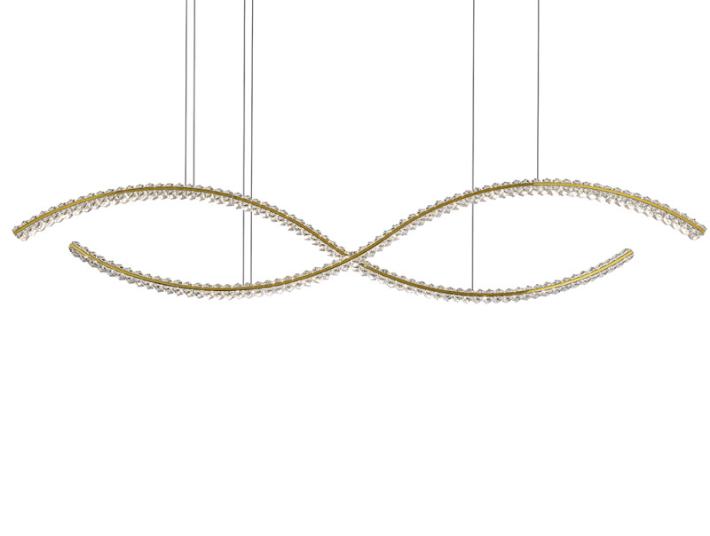 Подвесная люстра Newport 8242N/160 gold