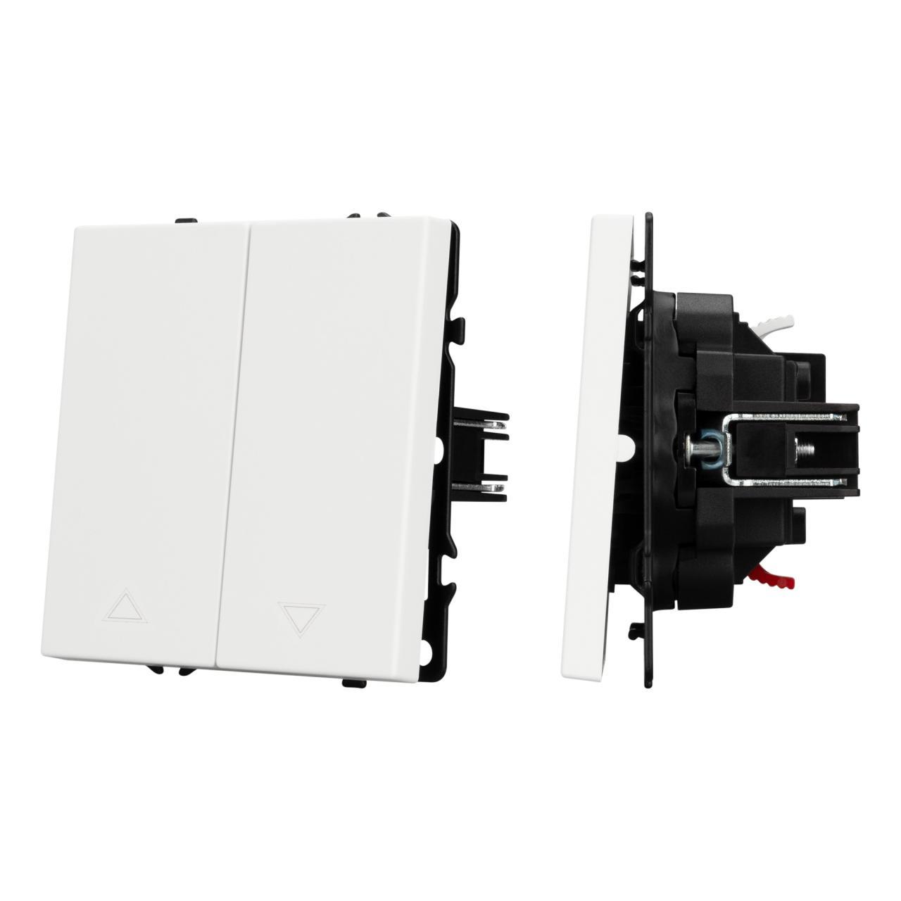 Механизм выключателя управления шторами SWT-NOBE-MKR2-SFPL-WH (230V, 10A) Arlight 054241