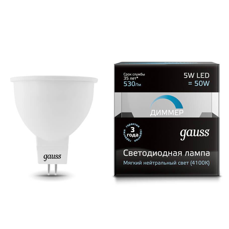 Светодиодная лампа Gauss 101505205-D