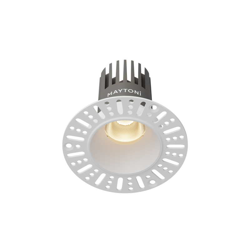 Встраиваемый светильник Maytoni DL124-10W-3K-TRS-W