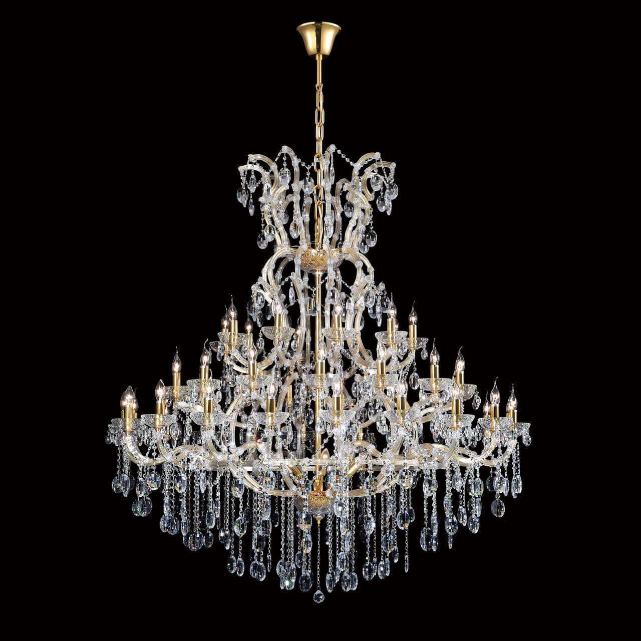 Подвесная люстра Crystal Lux HOLLYWOOD SP53 GOLD