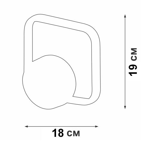 Бра Vitaluce V04612-03/1A