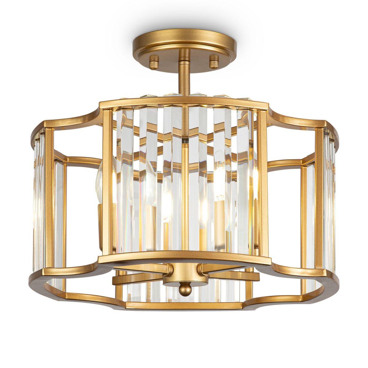 Люстра на штанге Maytoni MOD087CL-04G
