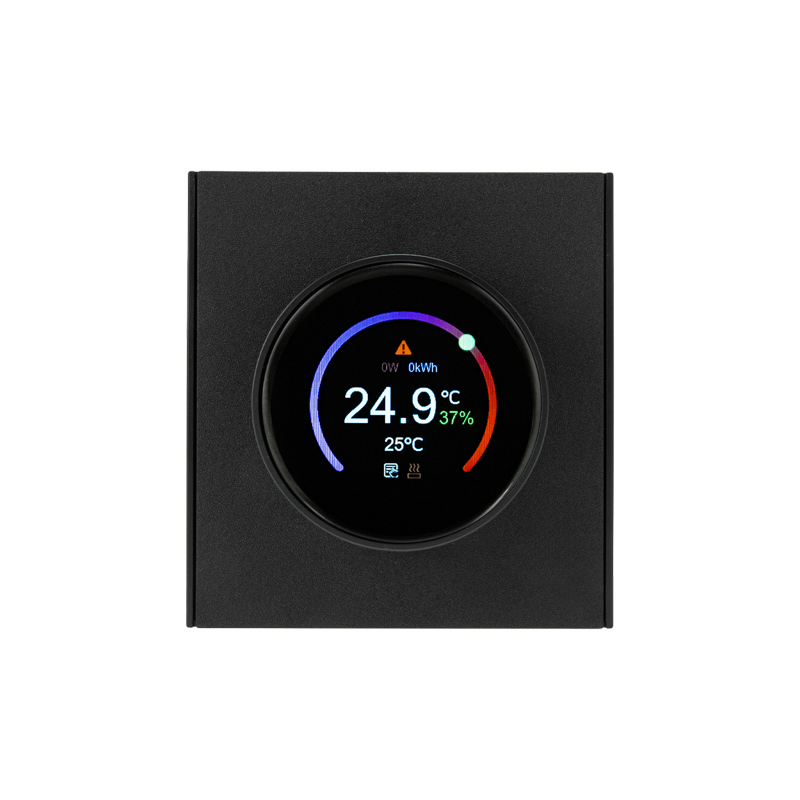 KRANZ STRONG Терморегулятор Wi-Fi с/у антрацит, с 1-пост. рамкой