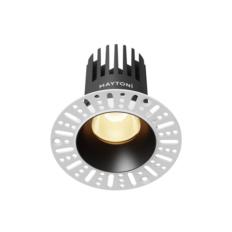 Встраиваемый светильник Maytoni DL121-15W-2.7K-TRS-B