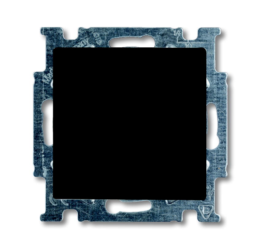 ABB BJB Basic 55 Шато (чёрн) Выключатель перекрёстный 1-клавишный