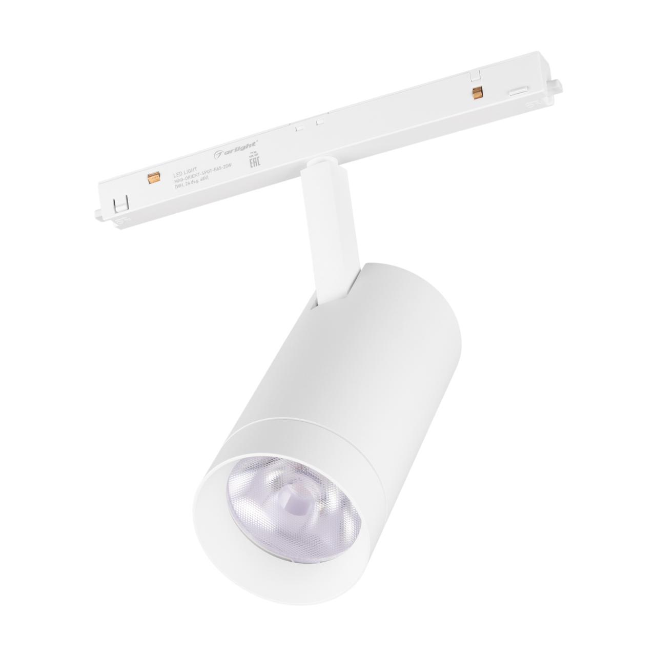 Трековый светодиодный светильник Arlight Mag-Orient-Spot-R65-20W Day4000 037122
