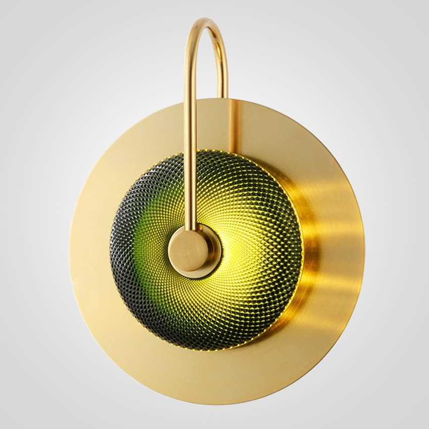 Бра Imperium Loft Green Disk 144298-22