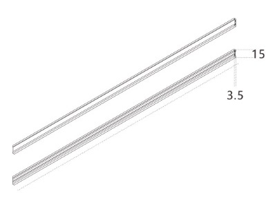 Шинопровод ITALLINE IT010-4010 black