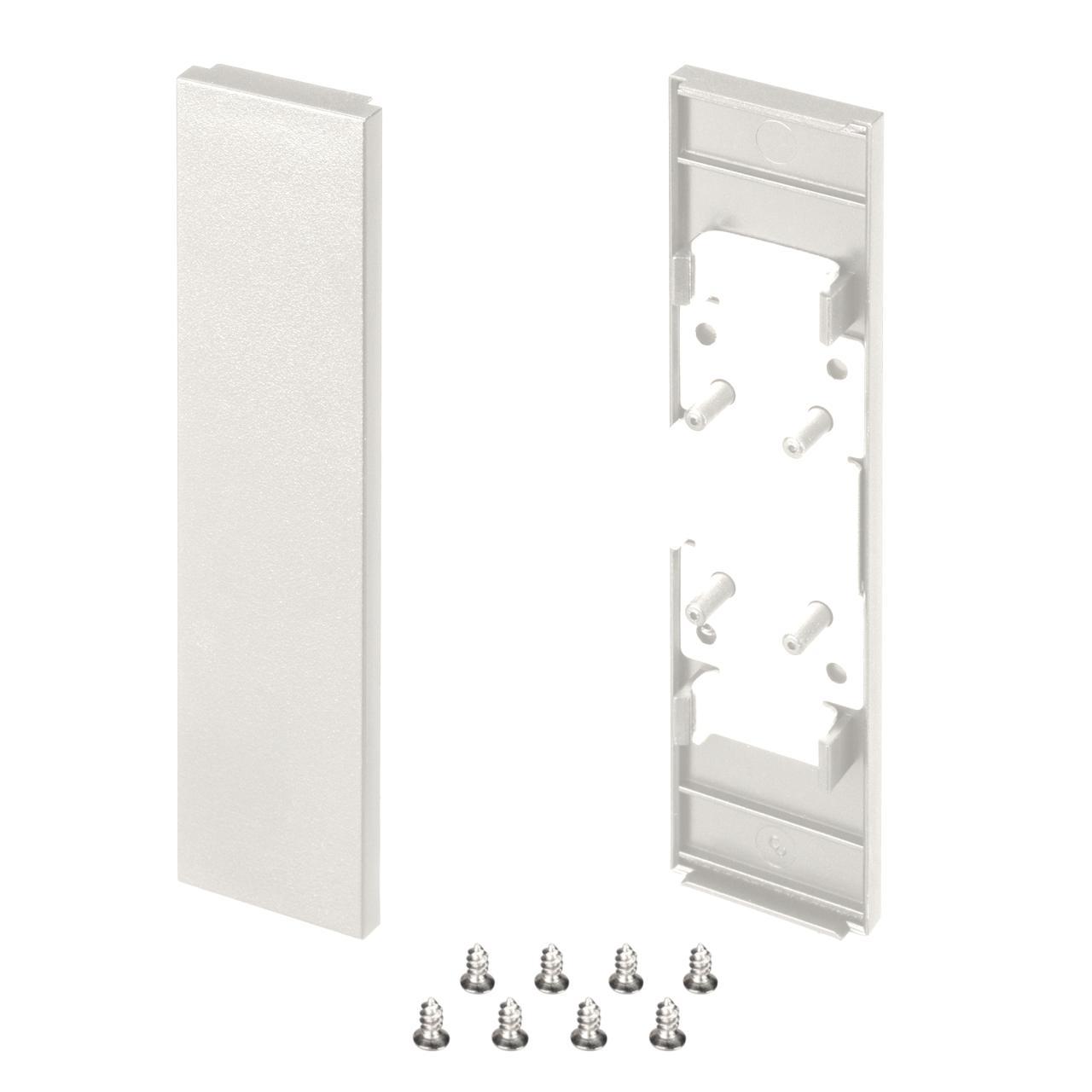 Заглушка Arlight 2 шт. SL-LINE-25100-DUAL WHITE глухая 043125