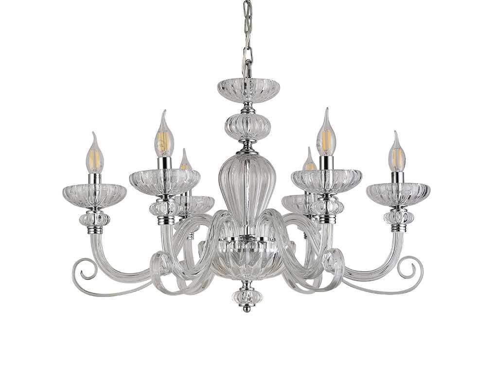 Подвесная люстра Newport 8626/C chrome clear