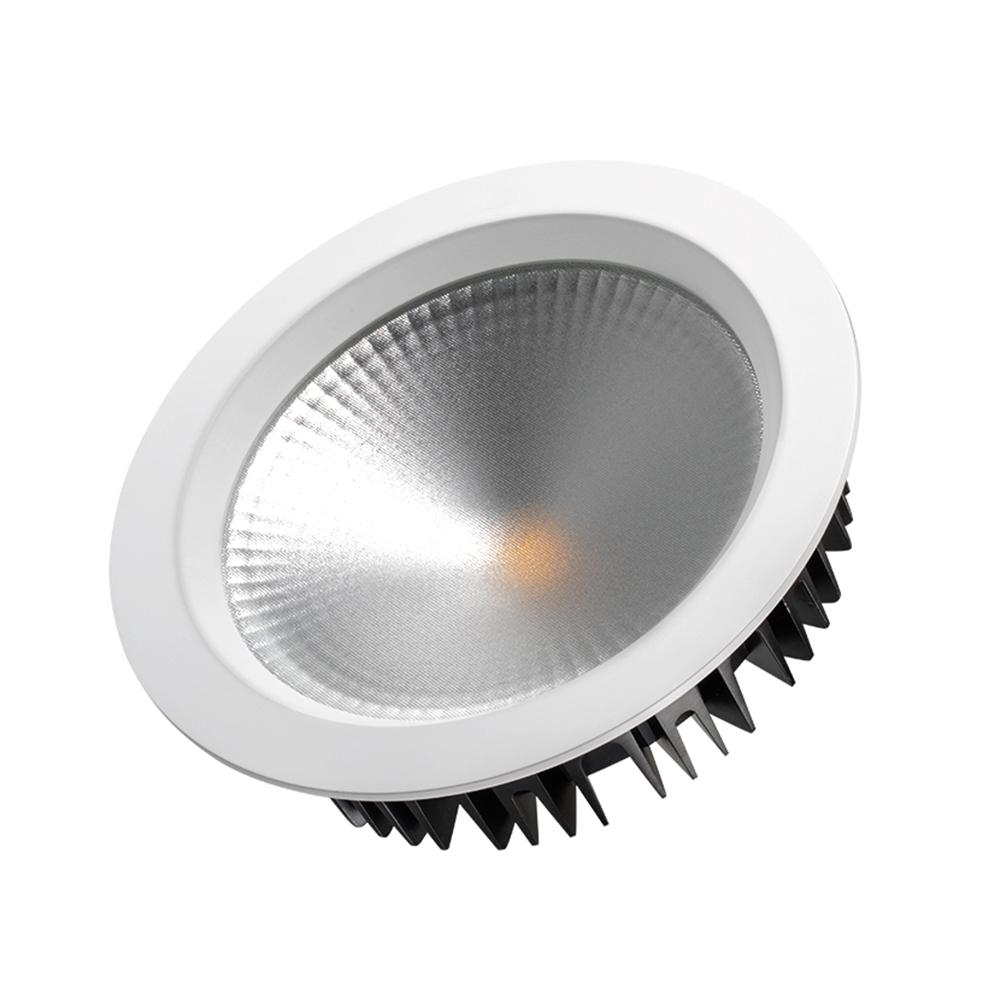 Встраиваемый светодиодный светильник Arlight LTD-220WH-Frost-30W Warm White 110deg 021070