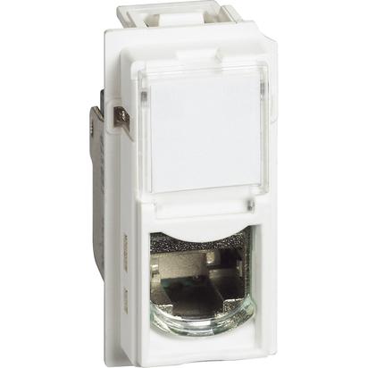 BT Living now Белый Розетка компьютерная RJ45 cat6 STP 1 мод