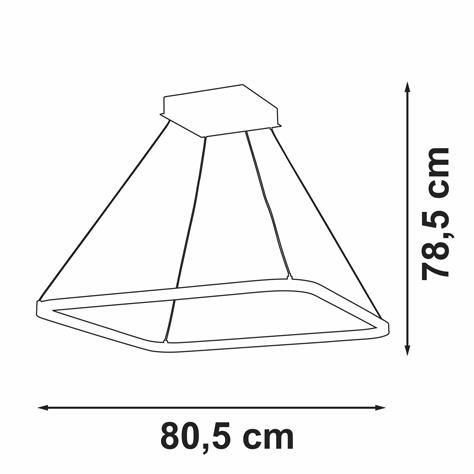 Подвесной светильник Vitaluce V04661-03/1S
