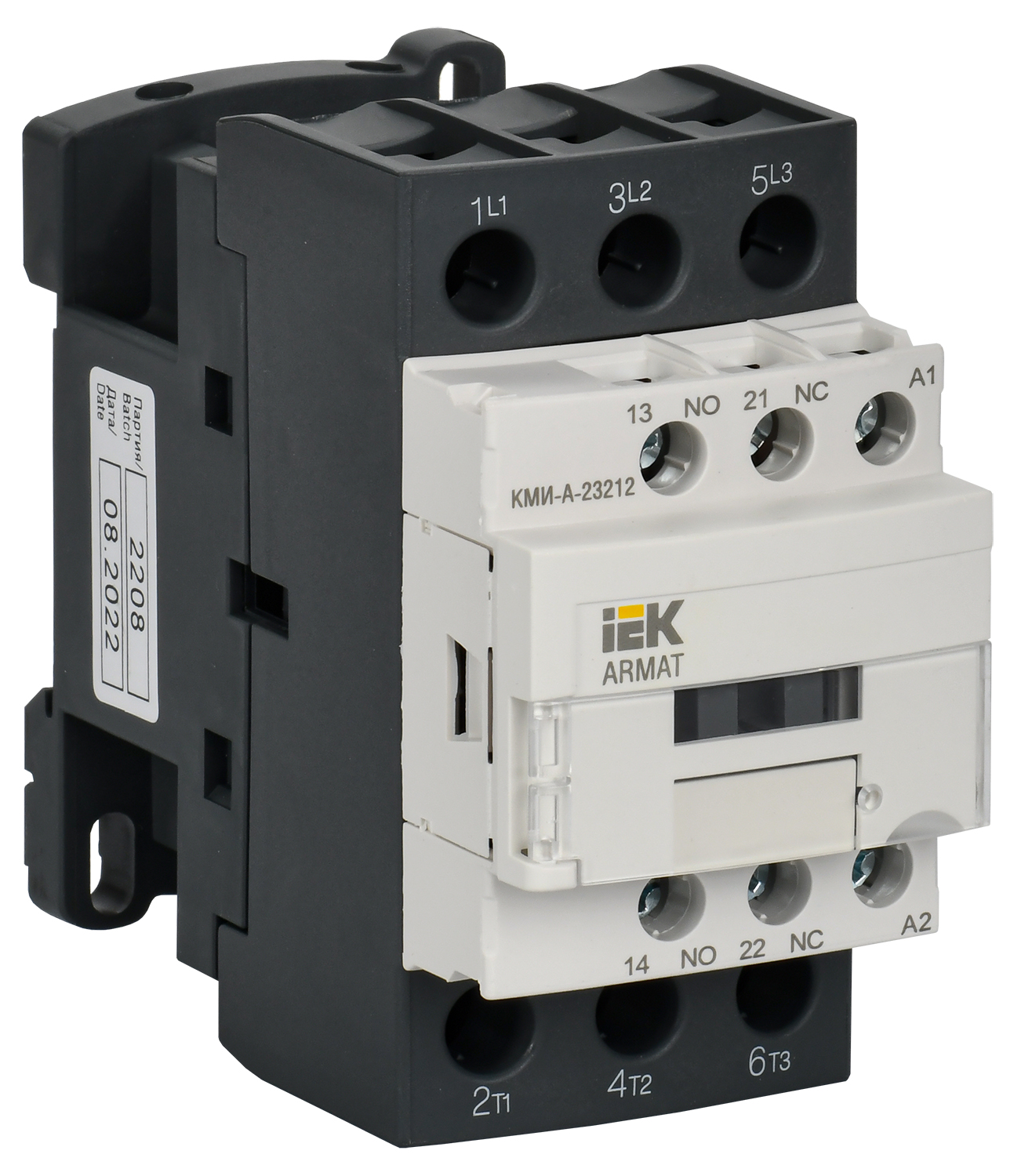 IEK ARMAT Контактор КМИ-А-23212 LC1D 32А 24В/АС3 1НО;1НЗ