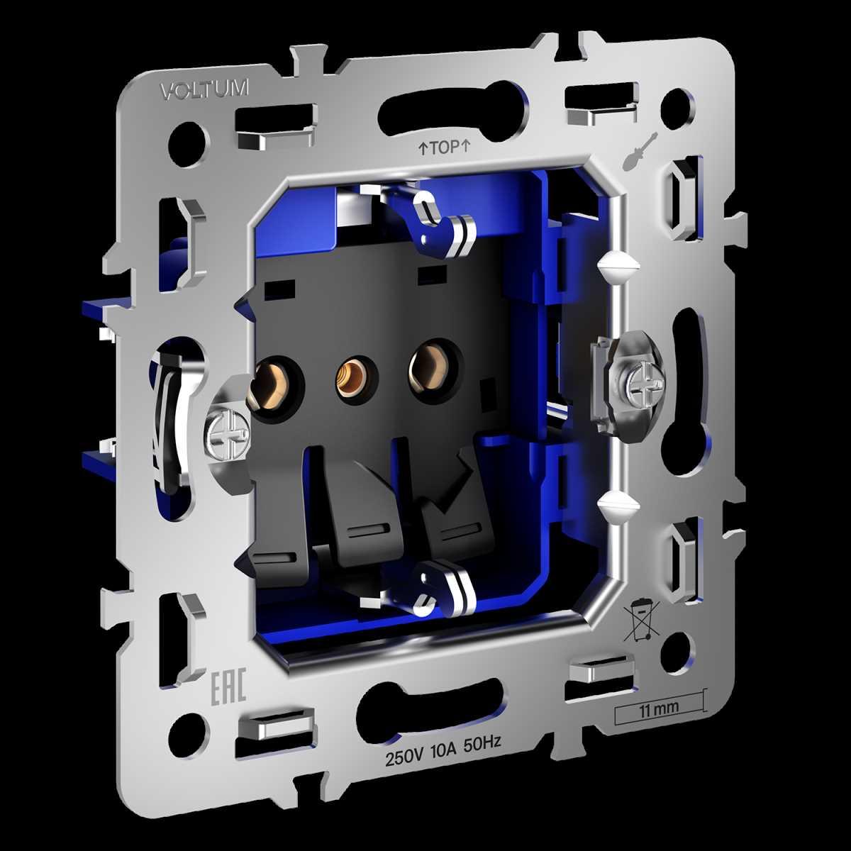 Розетка VOLTUM VLS0401M