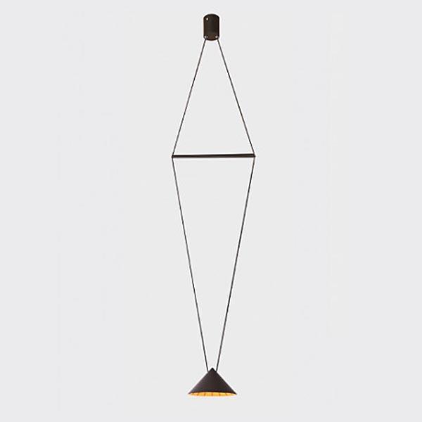 Подвесной светильник ITALLINE IT03-1430 black/orange
