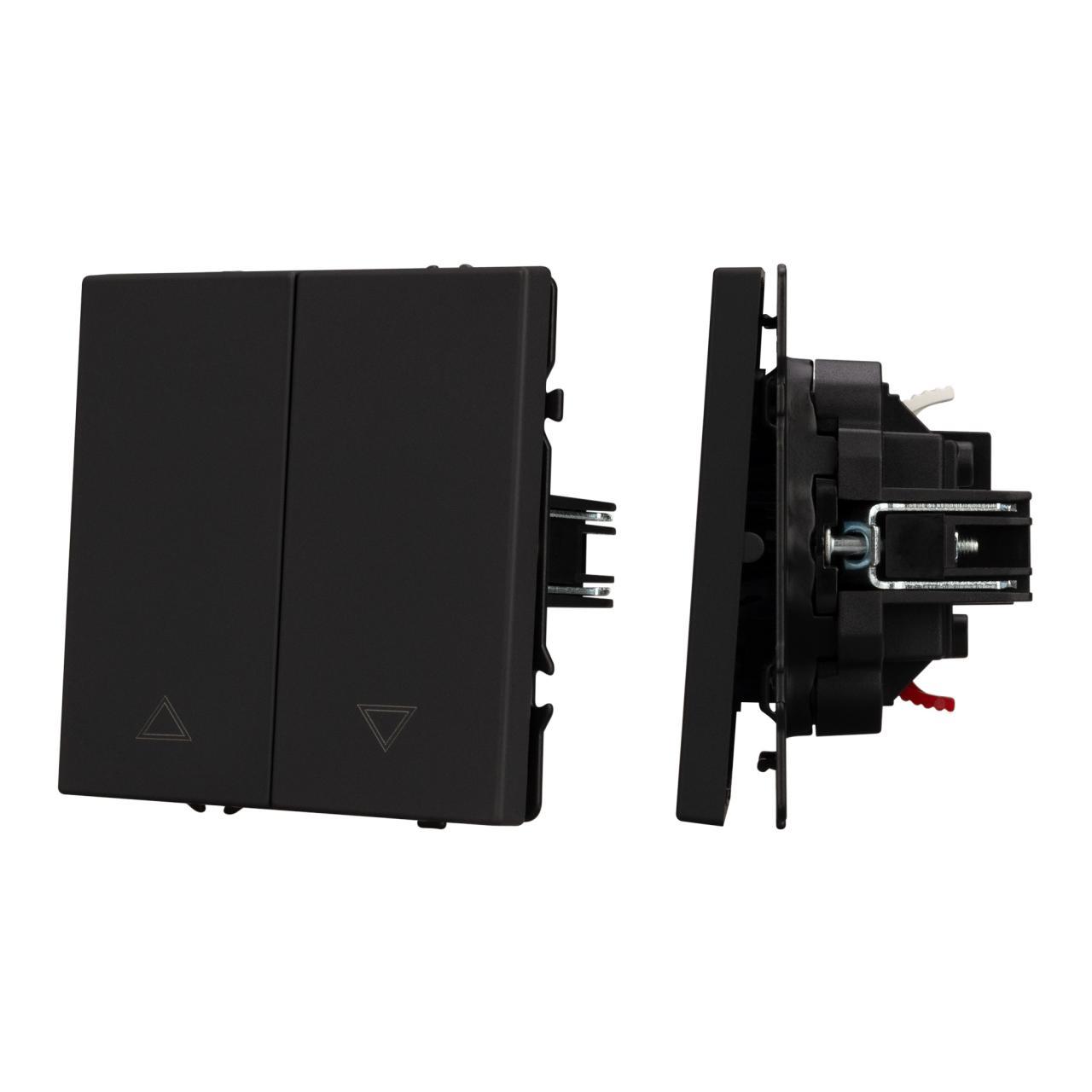 Механизм выключателя управления шторами SWT-NOBE-MKR2-SFPL-BK (230V, 10A) Arlight 054273