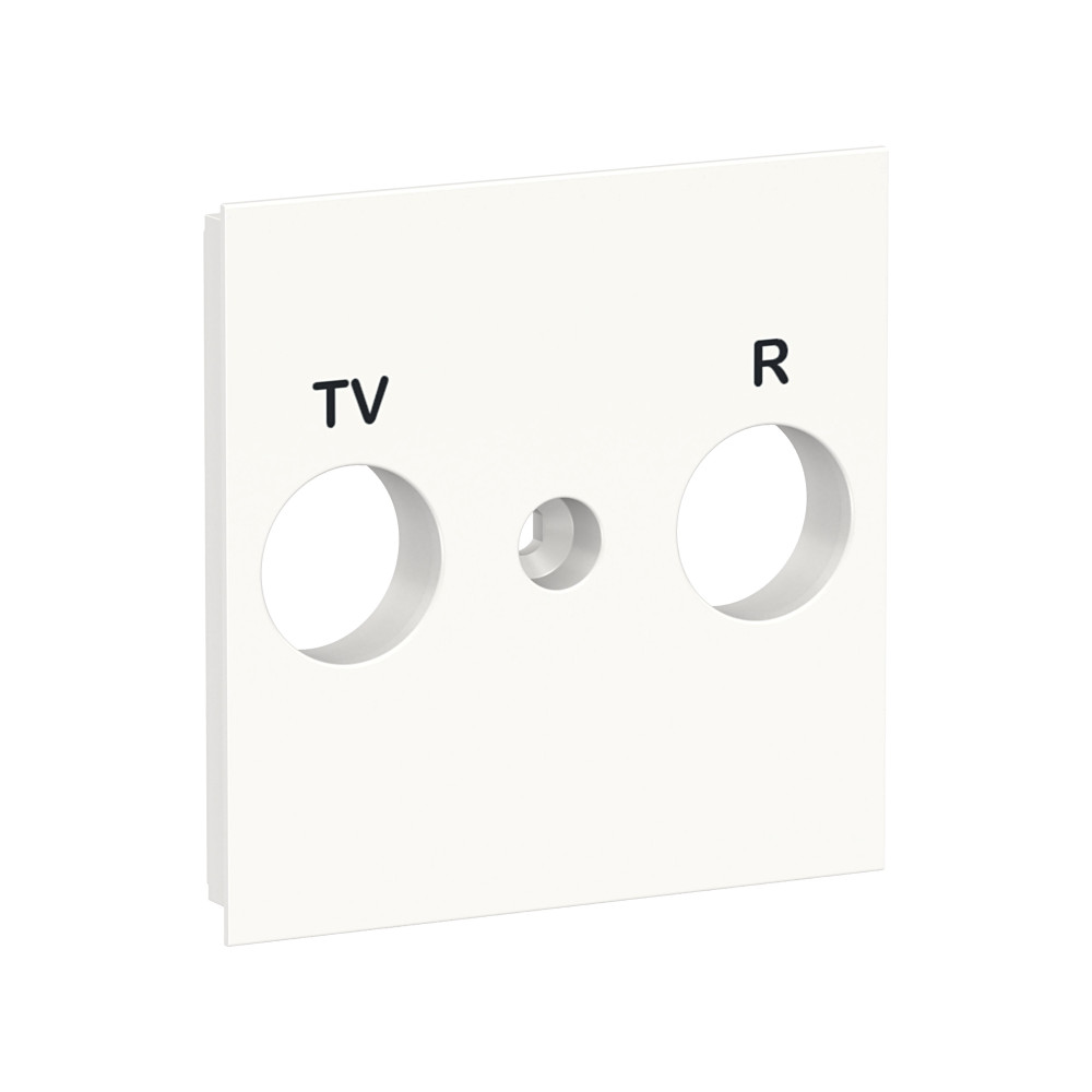 Schneider Electric Unica New Бел Панель лицевая TV/FM розетки