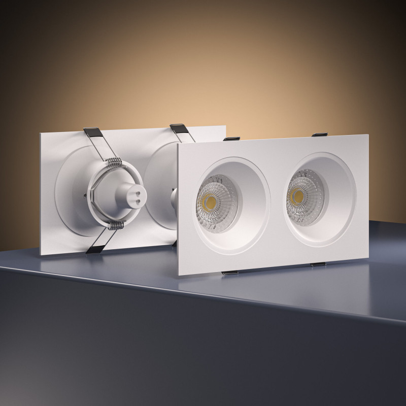 Встраиваемый светильник Elektrostandard 15700/02 белый