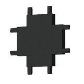 Соединитель для шинопровода ITALLINE IT09-9031 black