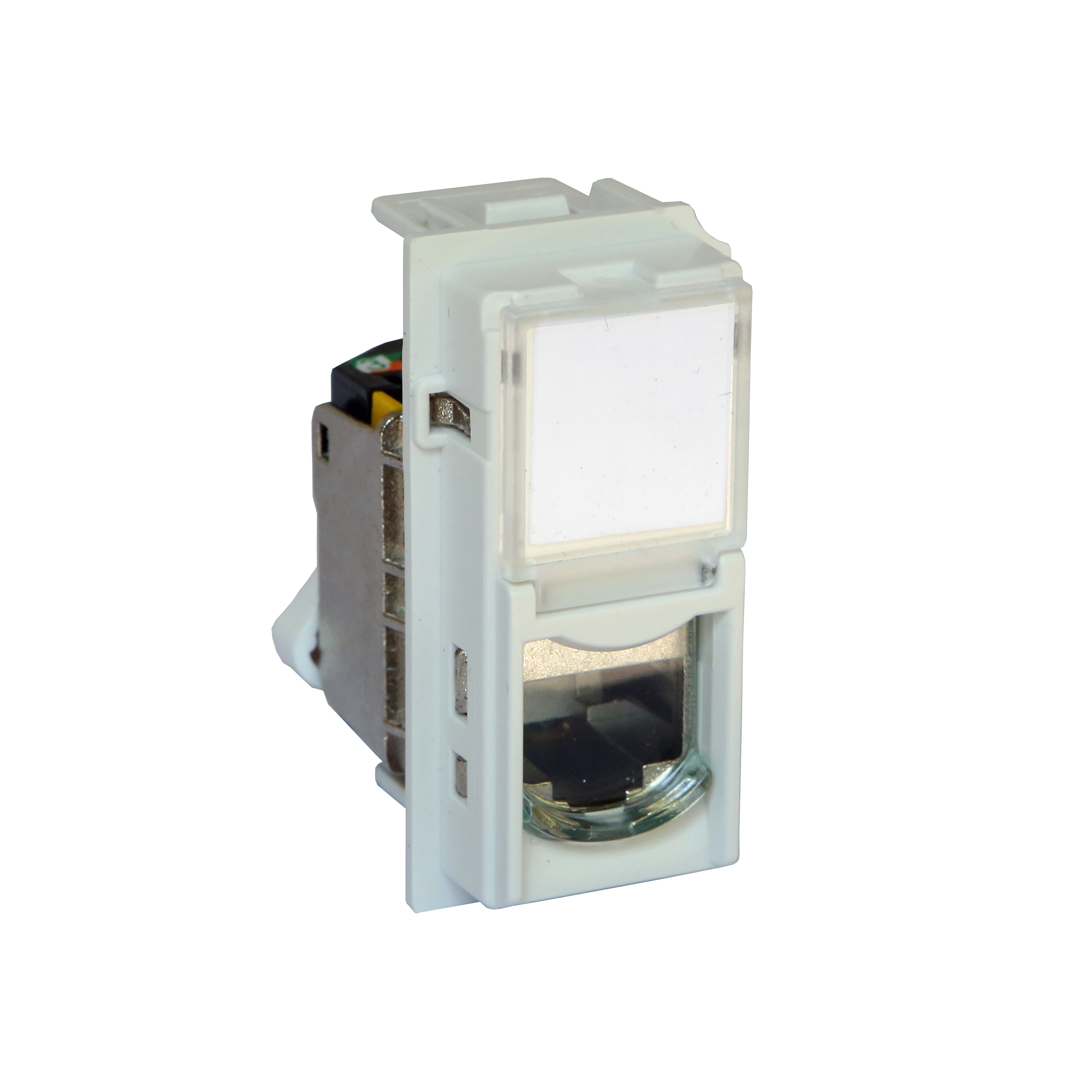 BT Living now Белый Розетка компьютерная RJ45 cat6a UTP 1 мод
