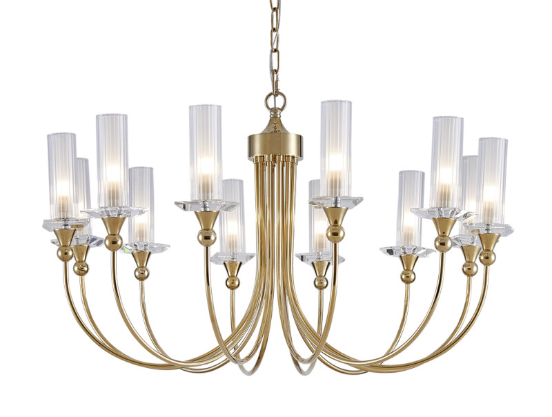 Подвесная люстра Newport 4586+6/C gold