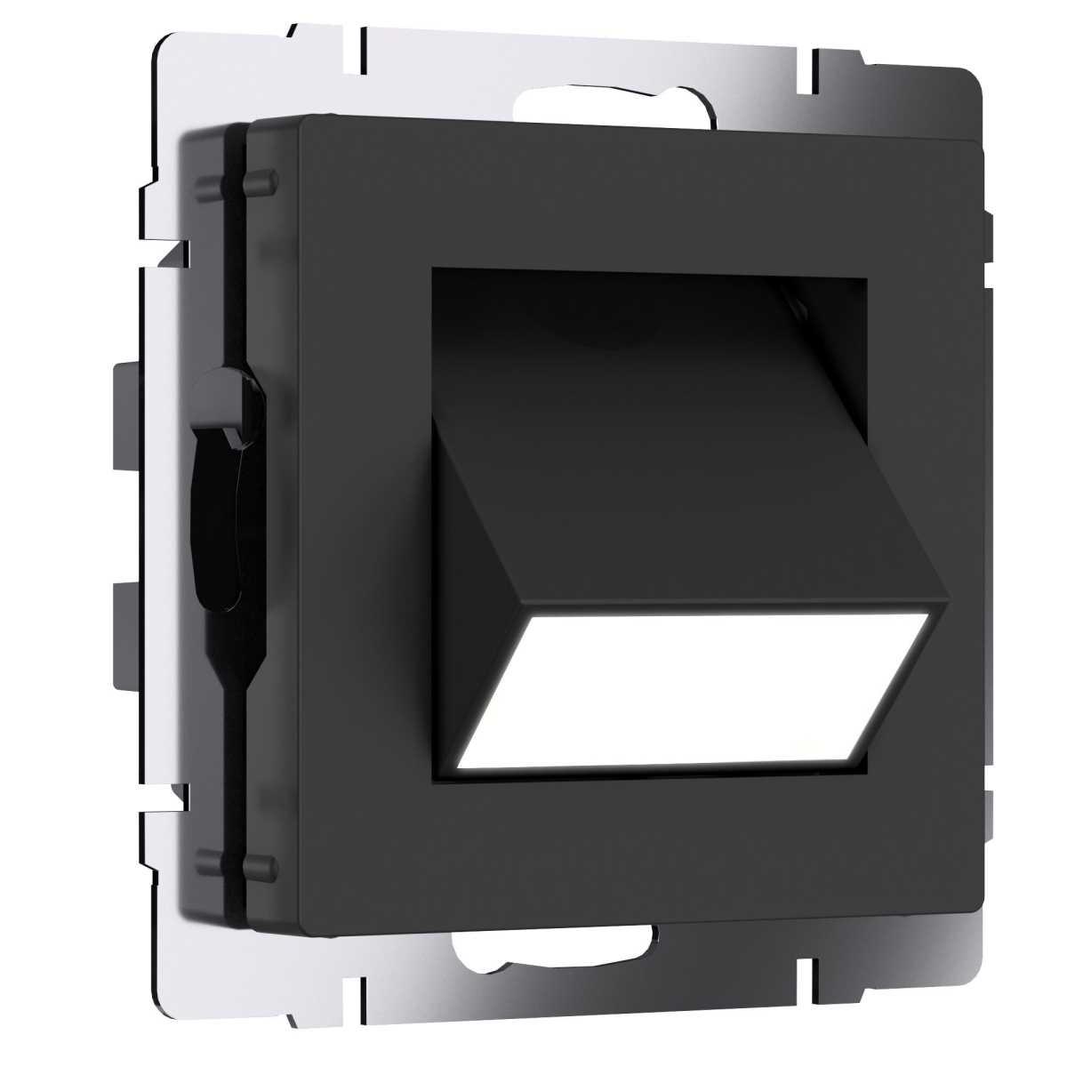 Поворотная встраиваемая LED подсветка Werkel Turn черный матовый W1154708 4690389199189