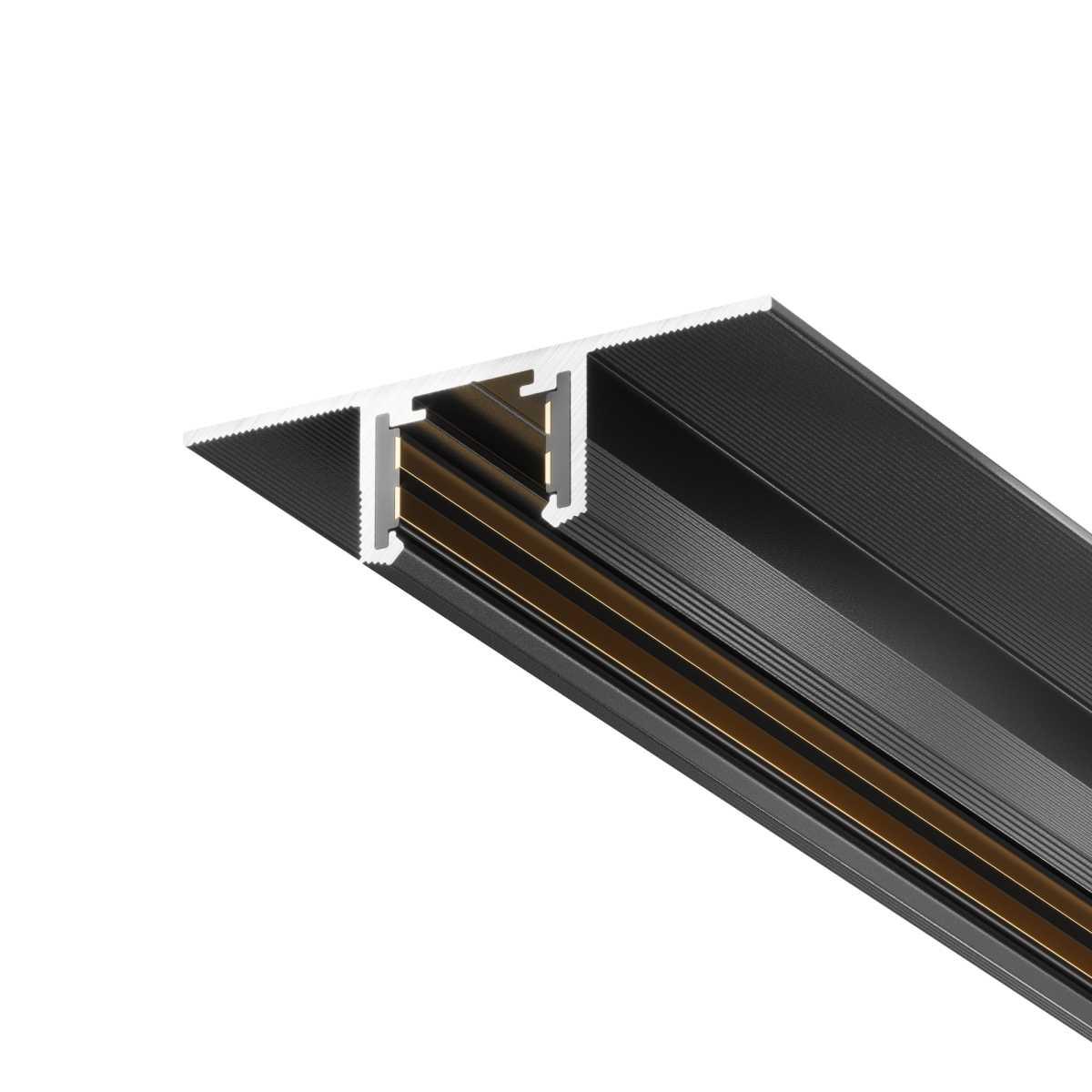 Шинопровод 3м Exility X встраиваемый под ГКЛ 12,5мм Maytoni Technical EXILITY X Busbar trunkings Exility X TRX239-423.12B