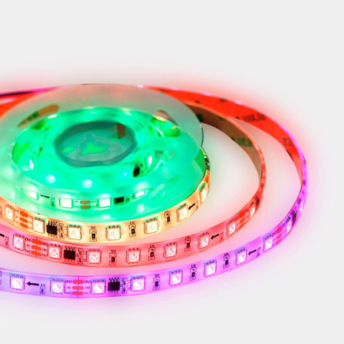 Комплект адресной светодиодной ленты Apeyron 14,4W/m 60LED/m 5050SMD RGB 2M 10-95