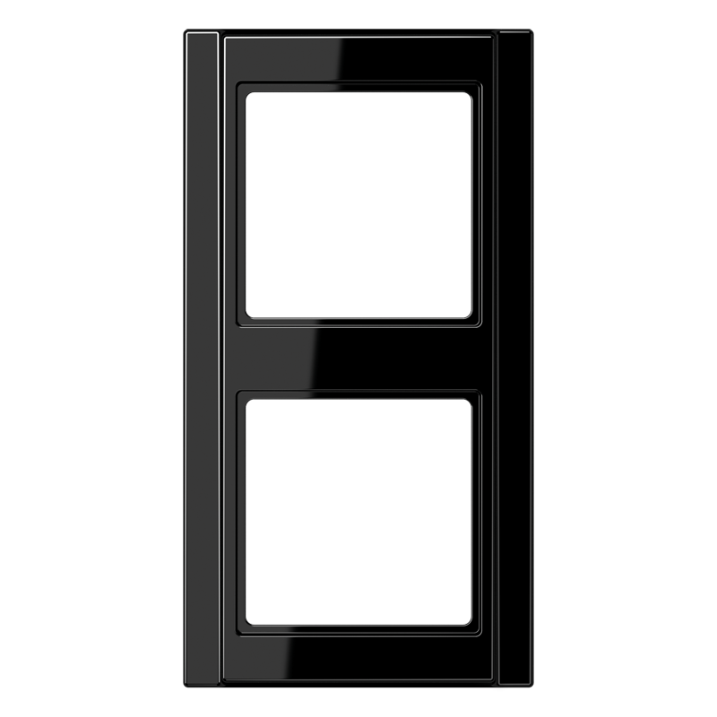 JUNG A 500 Черная Рамка 2-ая