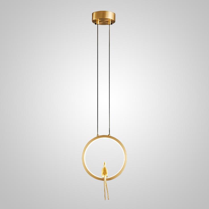 Подвесной светильник Imperium Loft Remus One Brass 233016-23