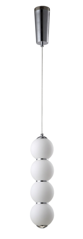 Подвесной светильник Crystal Lux DESI SP4 CHROME/WHITE