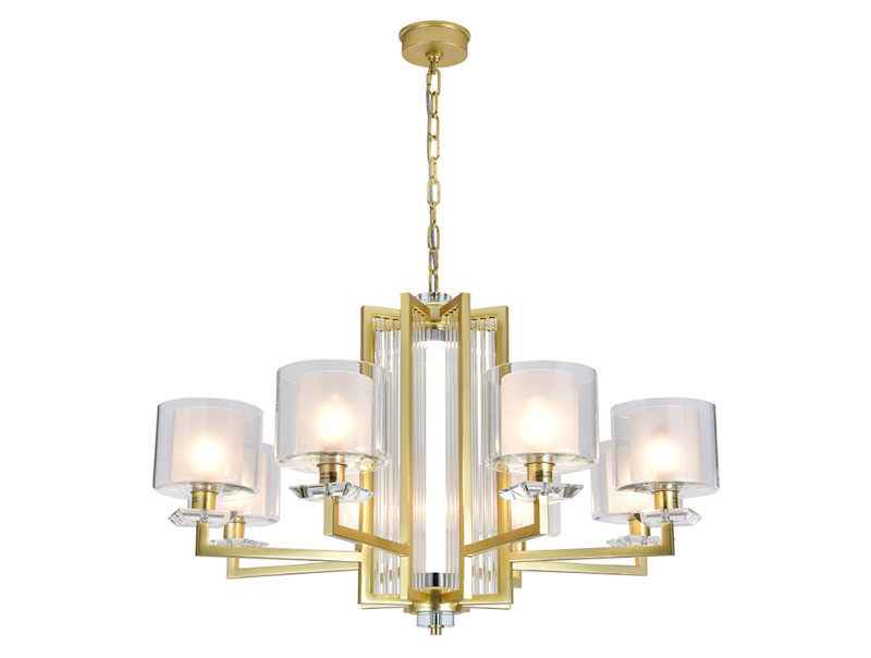 Подвесная люстра Newport 4408+1/C mat.gold