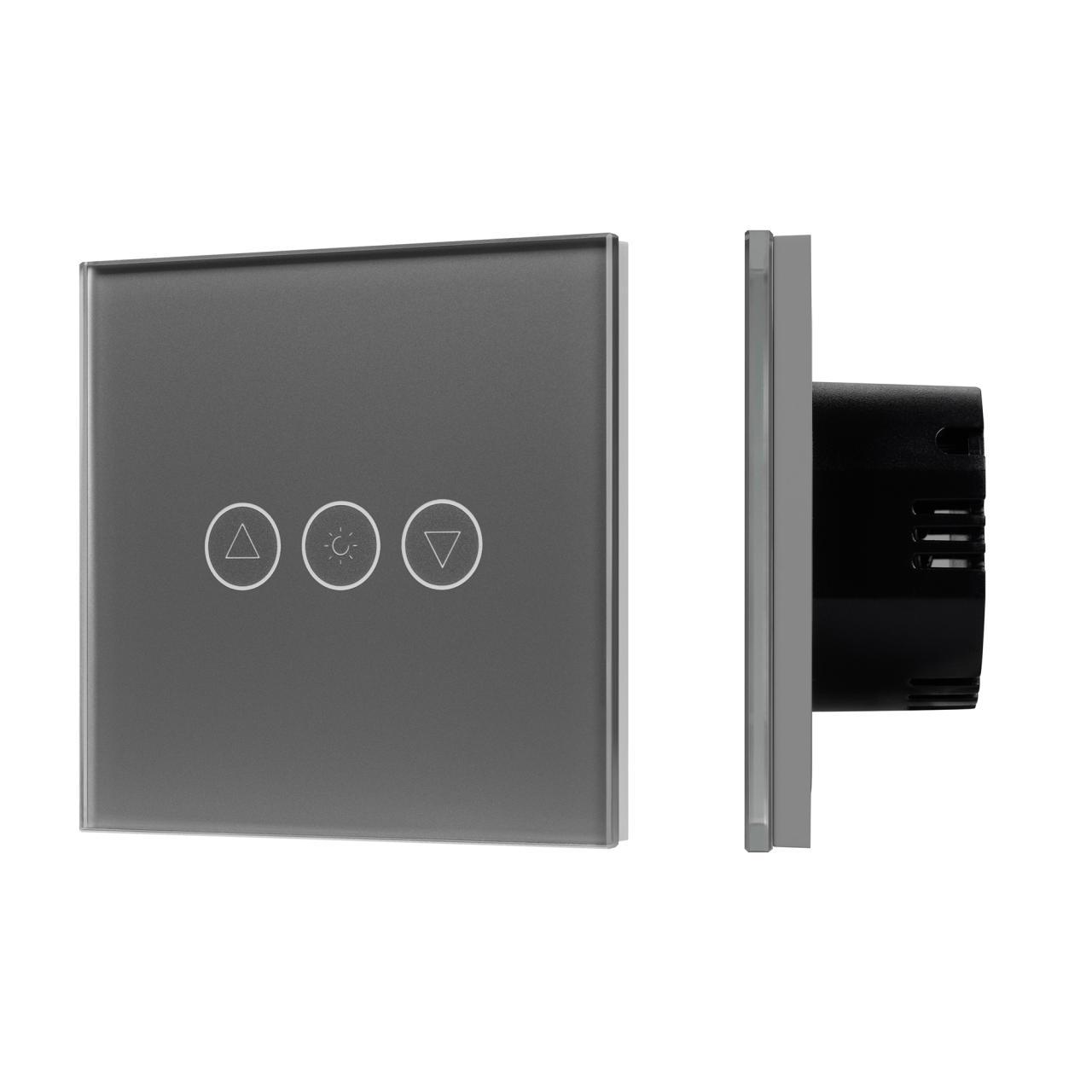 Светорегулятор сенсорный с Zigbee управлением SWT-OMALI-SD3-ZB-GR (250V, 500W) Arlight 050063