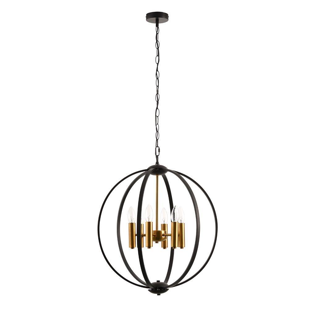Подвесная люстра ARTE Lamp A7013SP-6BK