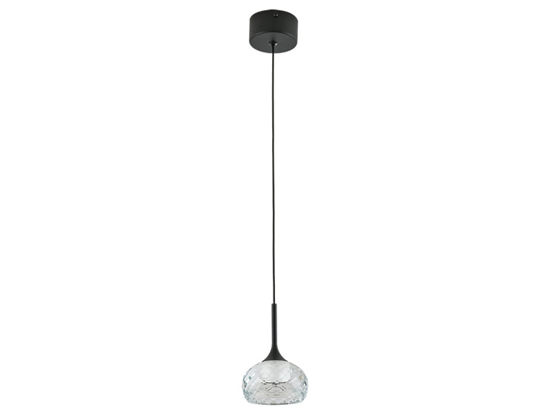 Подвесной светильник Newport 7241/S mat.black clear