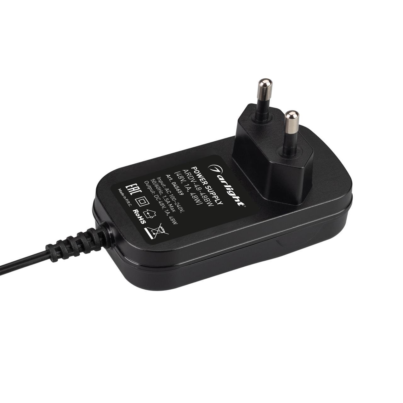 Блок питания ARDV-48-48BW (48V, 1A, 48W) Arlight 045659