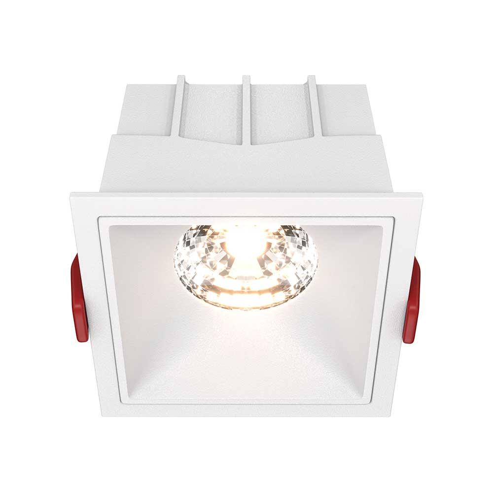 Встраиваемый светильник Maytoni Alfa LED DL043-01-15W3K-D-SQ-W