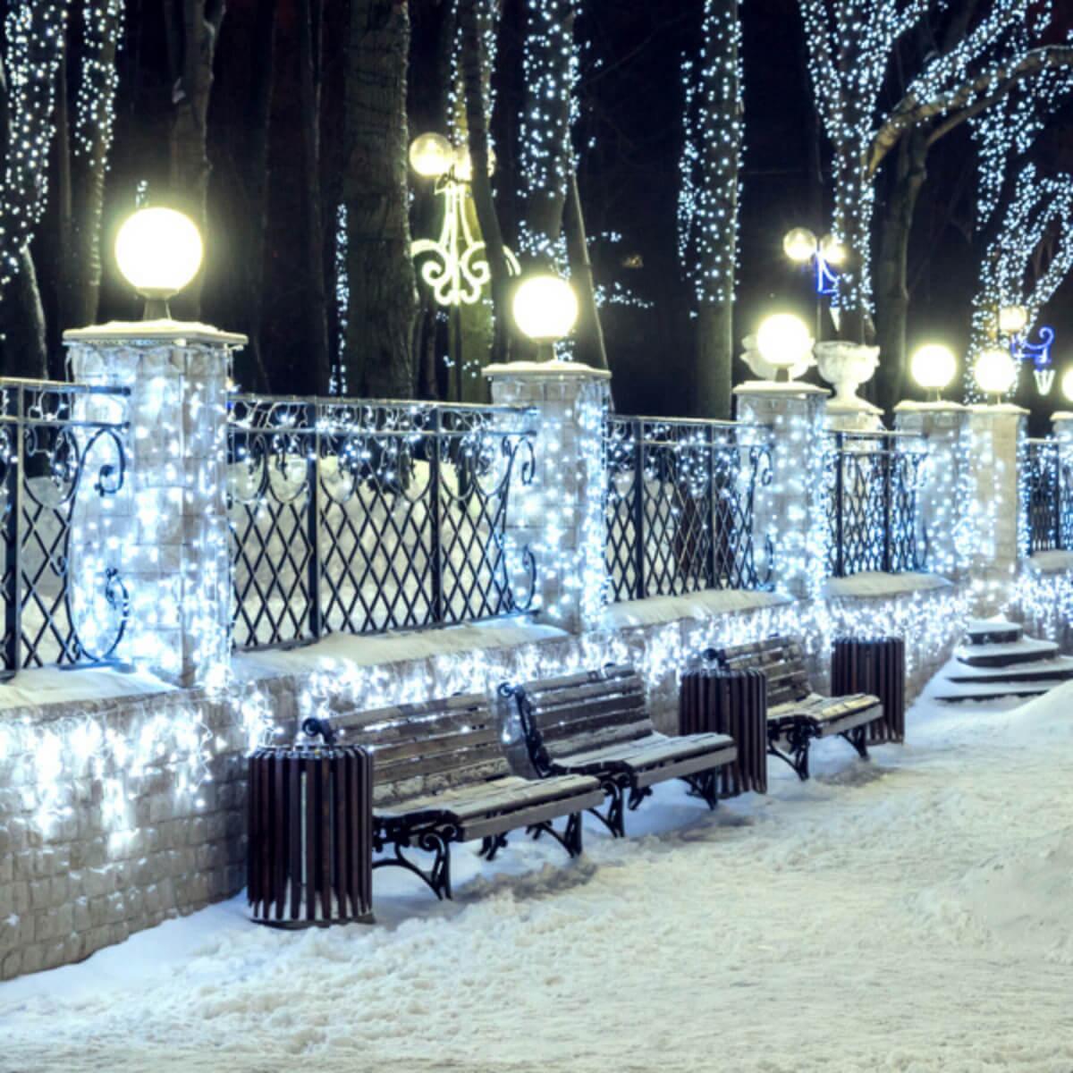 Светодиодная бахрома ARdecoled 034124