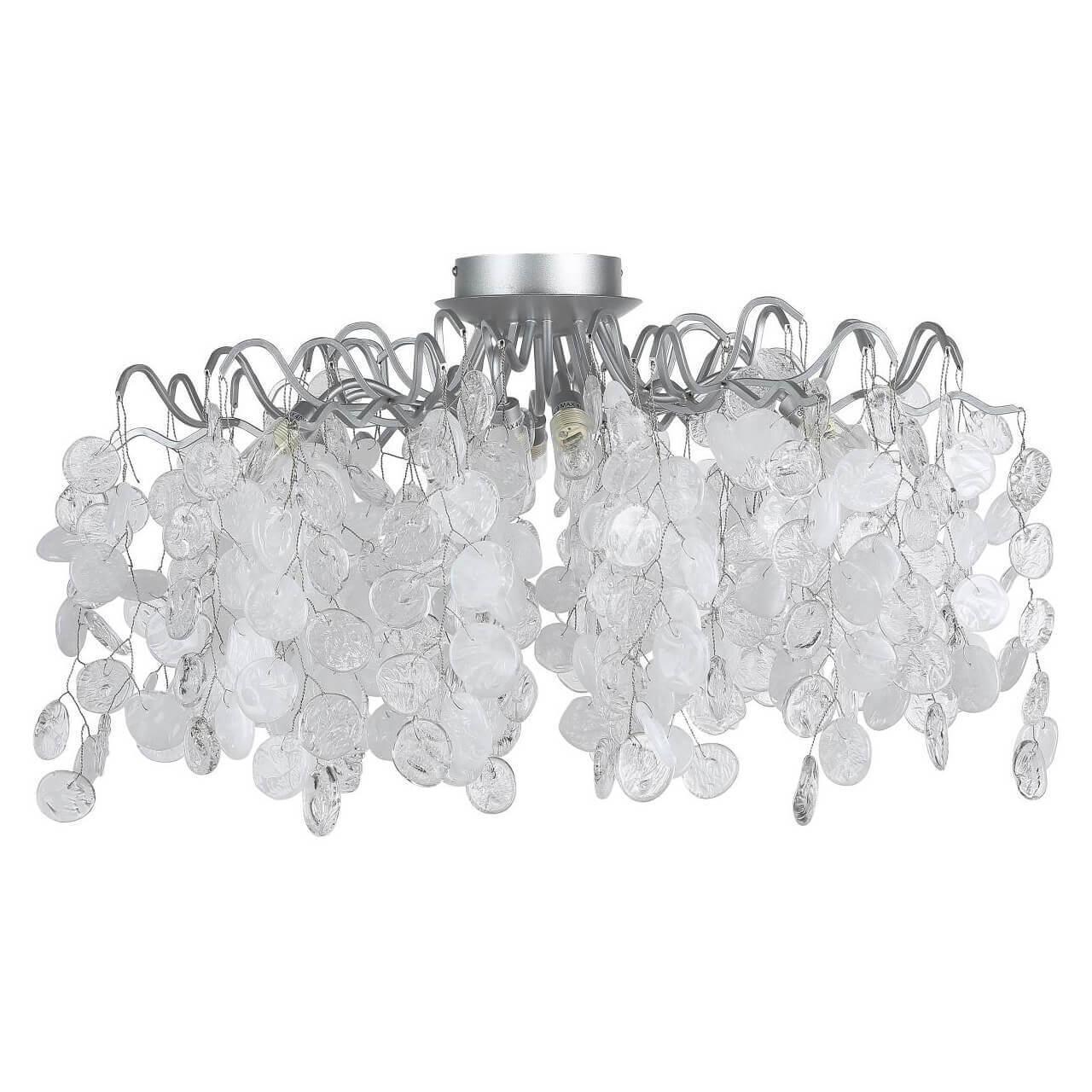 Накладная люстра Crystal Lux TENERIFE PL8 SILVER