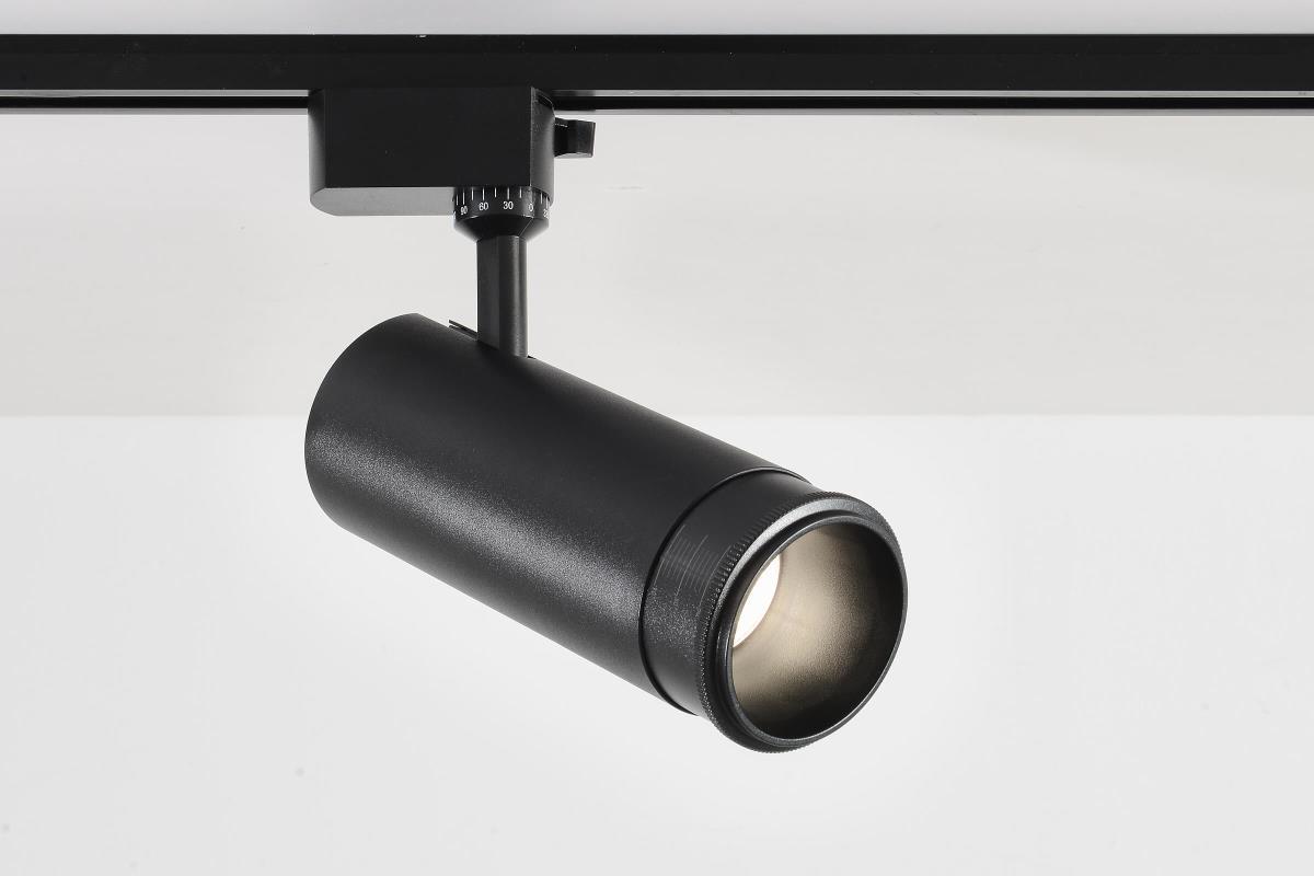 Светильник на шине Crystal Lux CLT 0.31 021 BK 3CCT ZOOM