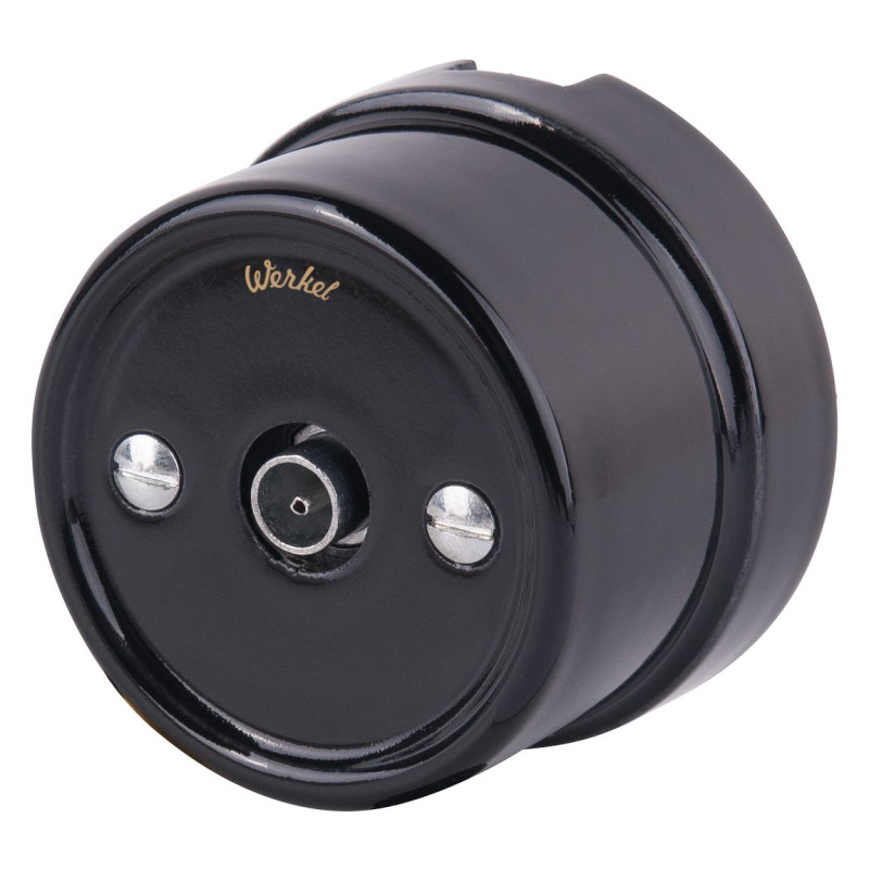 Розетка Werkel W5683008 черный