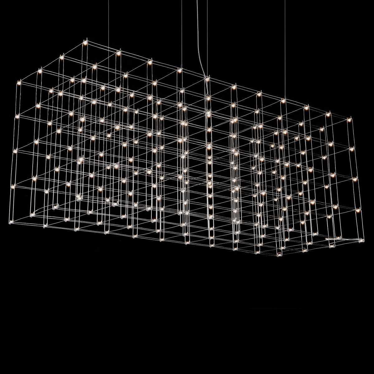 Подвесная люстра Imperium Loft Quasar Cosmos Square Led Pendant Light 80/80/200 252290-22